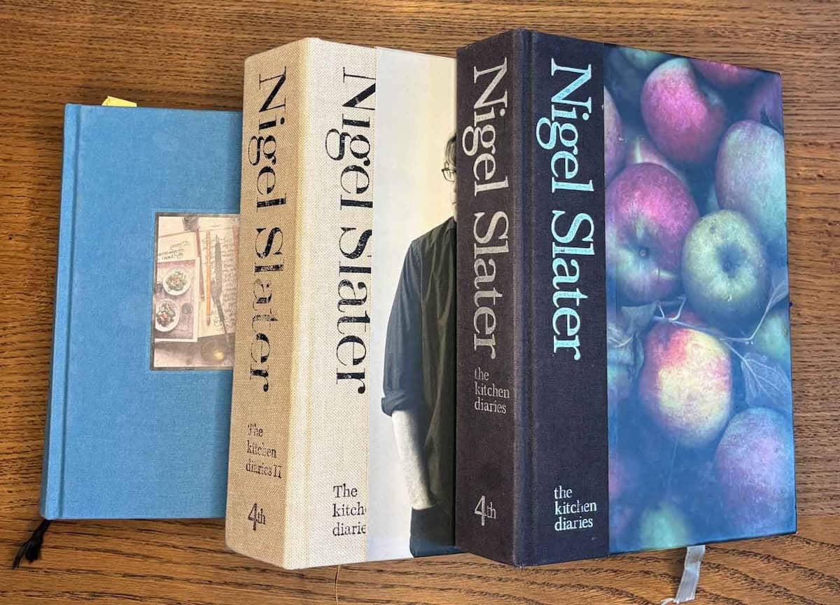 Book covers by Nigel Slater.